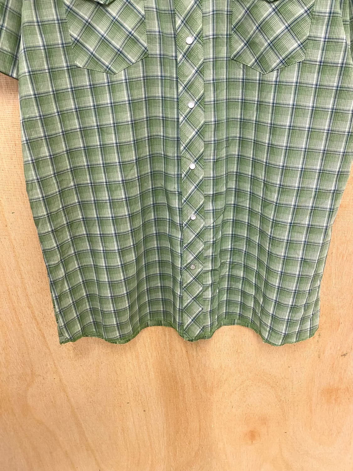 WRANGLER ombre check western shirts 옴브레 상품이미지8
