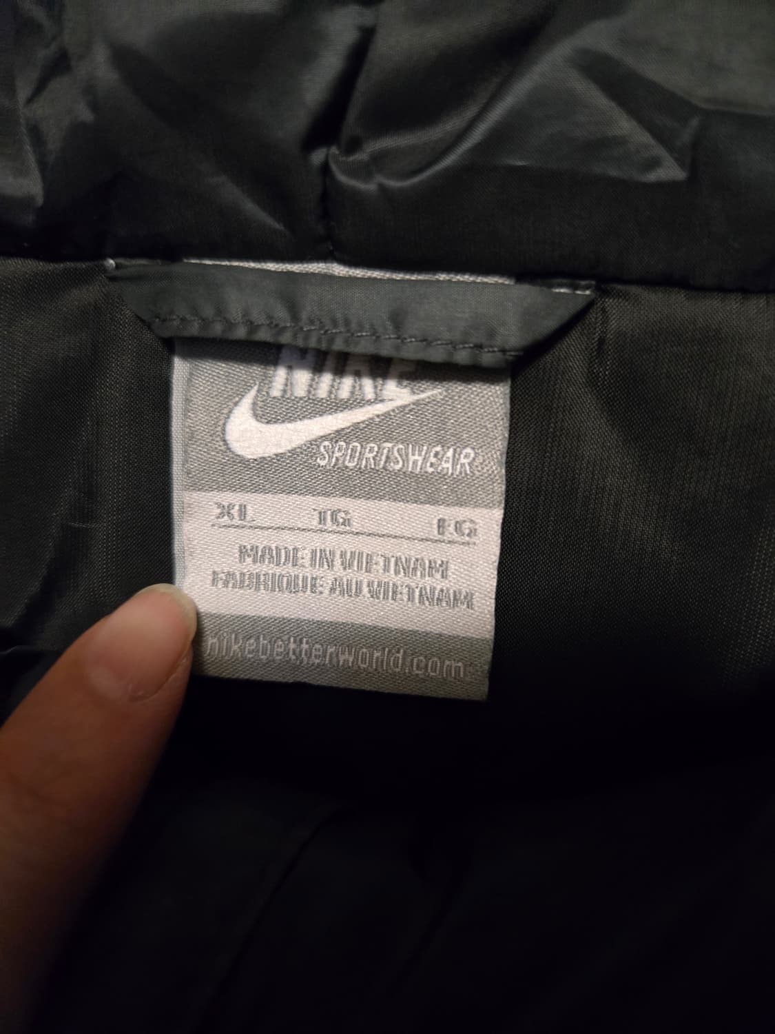 [XL] 나이키 패디드 윈드 러너 자켓 런닝복 상품이미지5