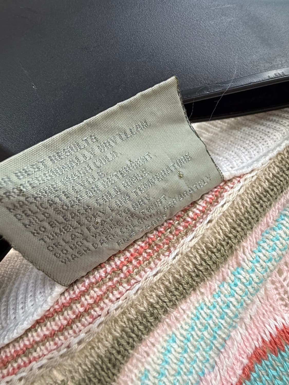 쿠지 OG 멀티 컬러 케이블 가디건  상품이미지6