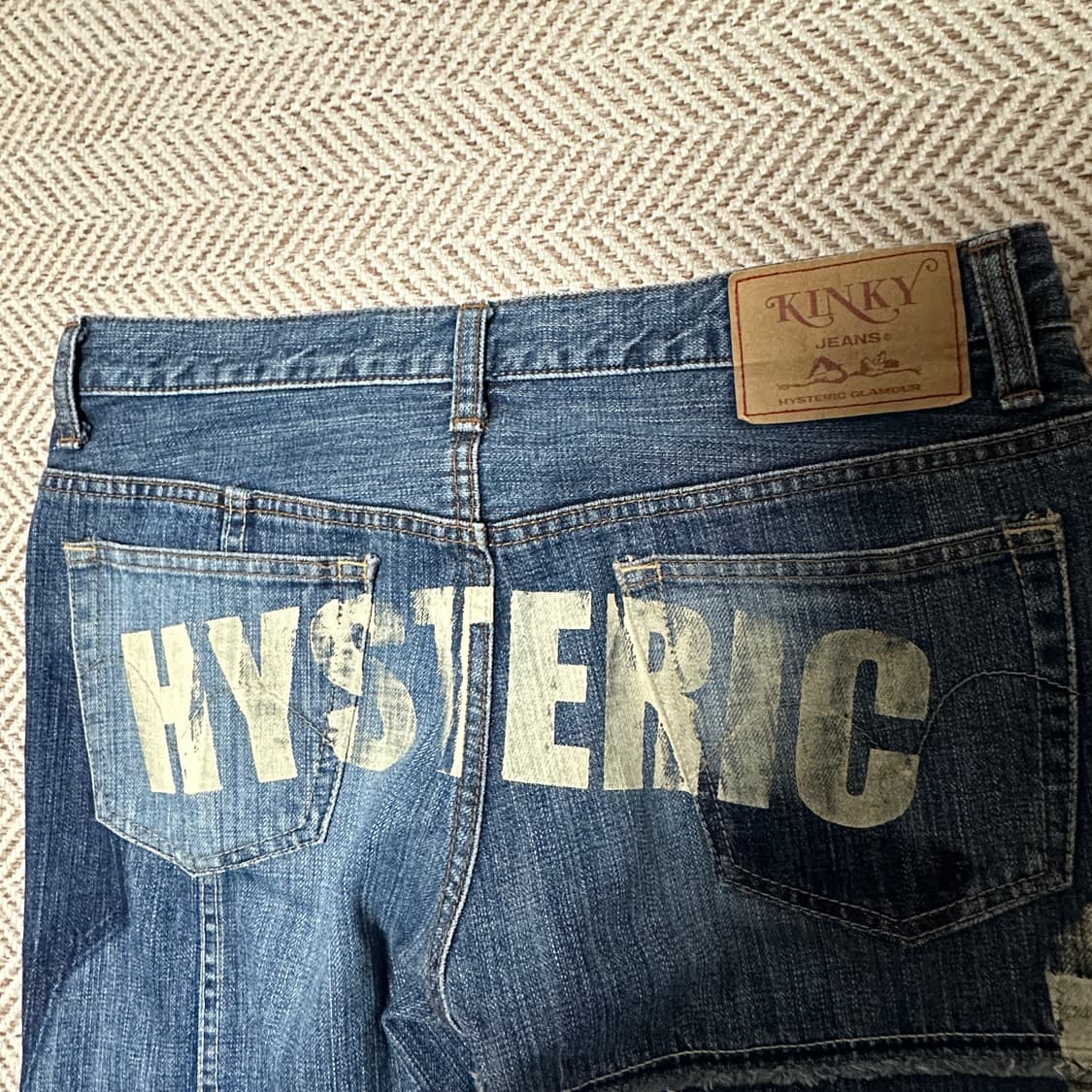 HYSTERIC GLAMOUR heavy boot cut jeans 상품이미지3