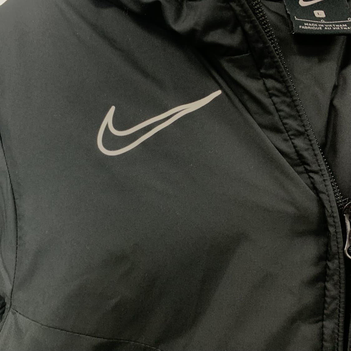 나이키 스우시 블랙 투웨이 패딩 점퍼 상품이미지4