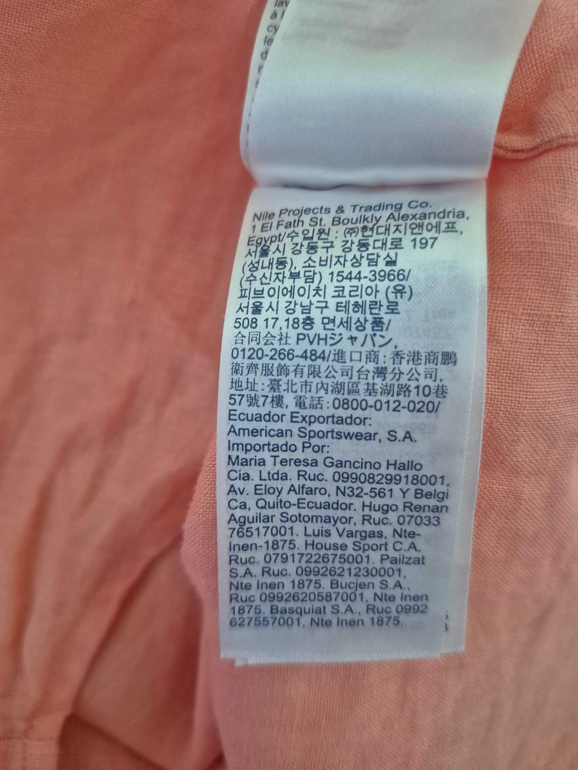 타미힐피거 pure 린넨셔츠 상품이미지7