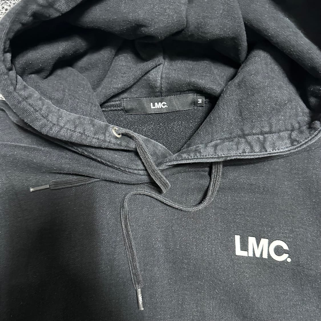 (L추천) LMC 블랙 후드티 상품이미지2