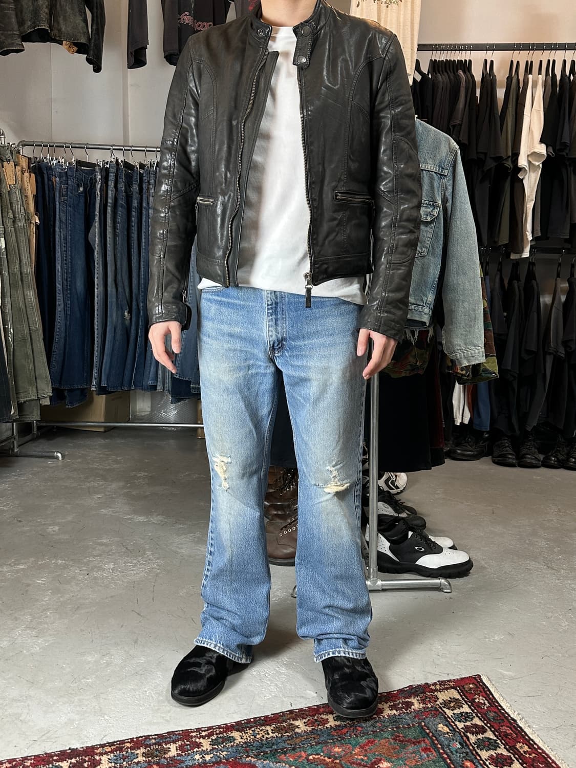 90's USA Made 빈티지 리바이스 517 오렌지탭 상품이미지2