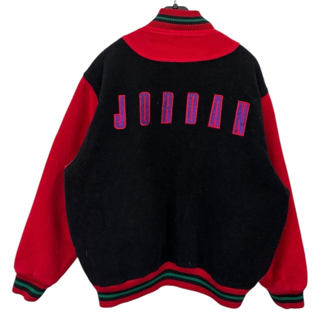 나이키90s 삼나스포츠 조던 울 바시티자켓 상품이미지2