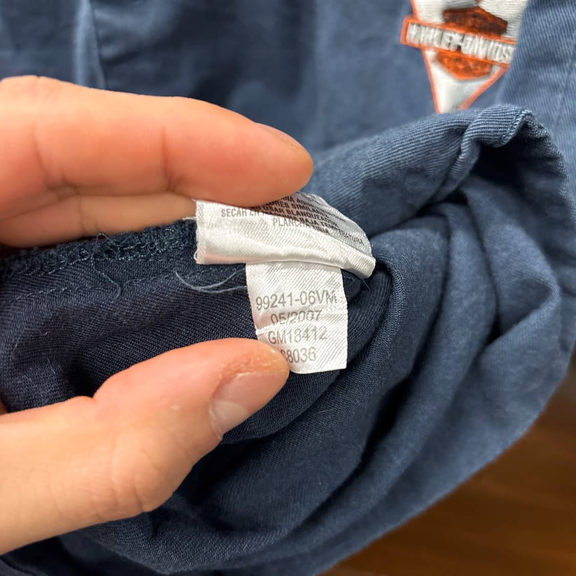 00s 할리데이비슨 코튼트윌 시그니처 패치아트 워크셔츠 N1251 상품이미지10