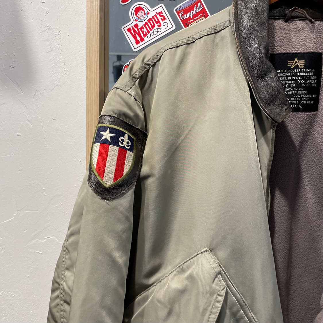 알파인더스트리 ma-1 자켓 2XL 상품이미지6