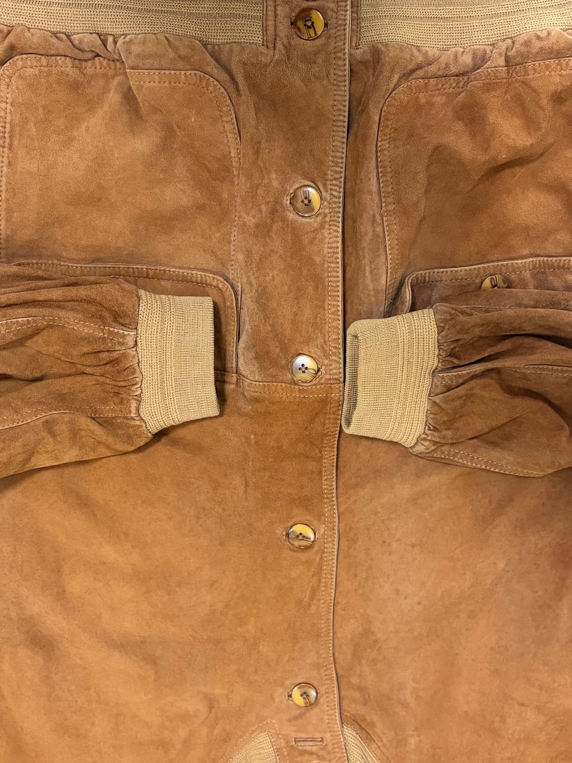 Suede A1 round blouson / 스웨이드 봄버 블루종 상품이미지4