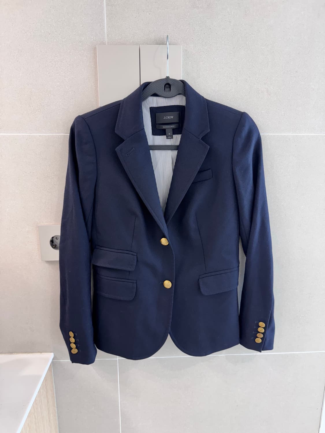 제이크루 여성 네이비 울자켓 상품이미지1