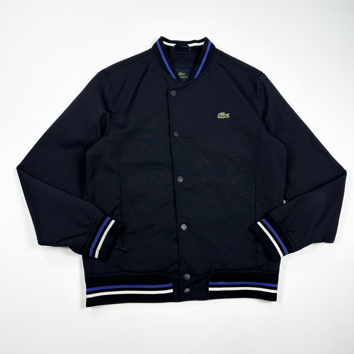 라코스테 크록 블랙 블루종 자켓 (M) 상품이미지2