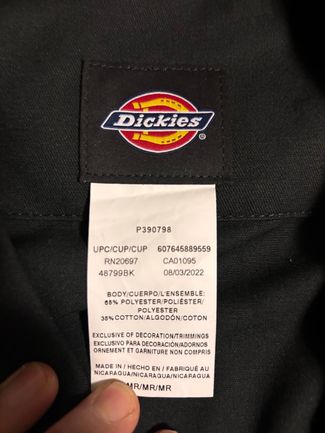 디키즈 점프슈트 상품이미지2