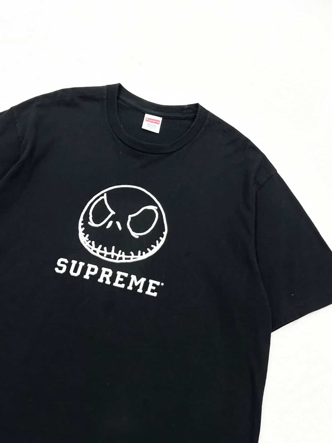 슈프림 스켈레톤 블랙 반팔 상품이미지6