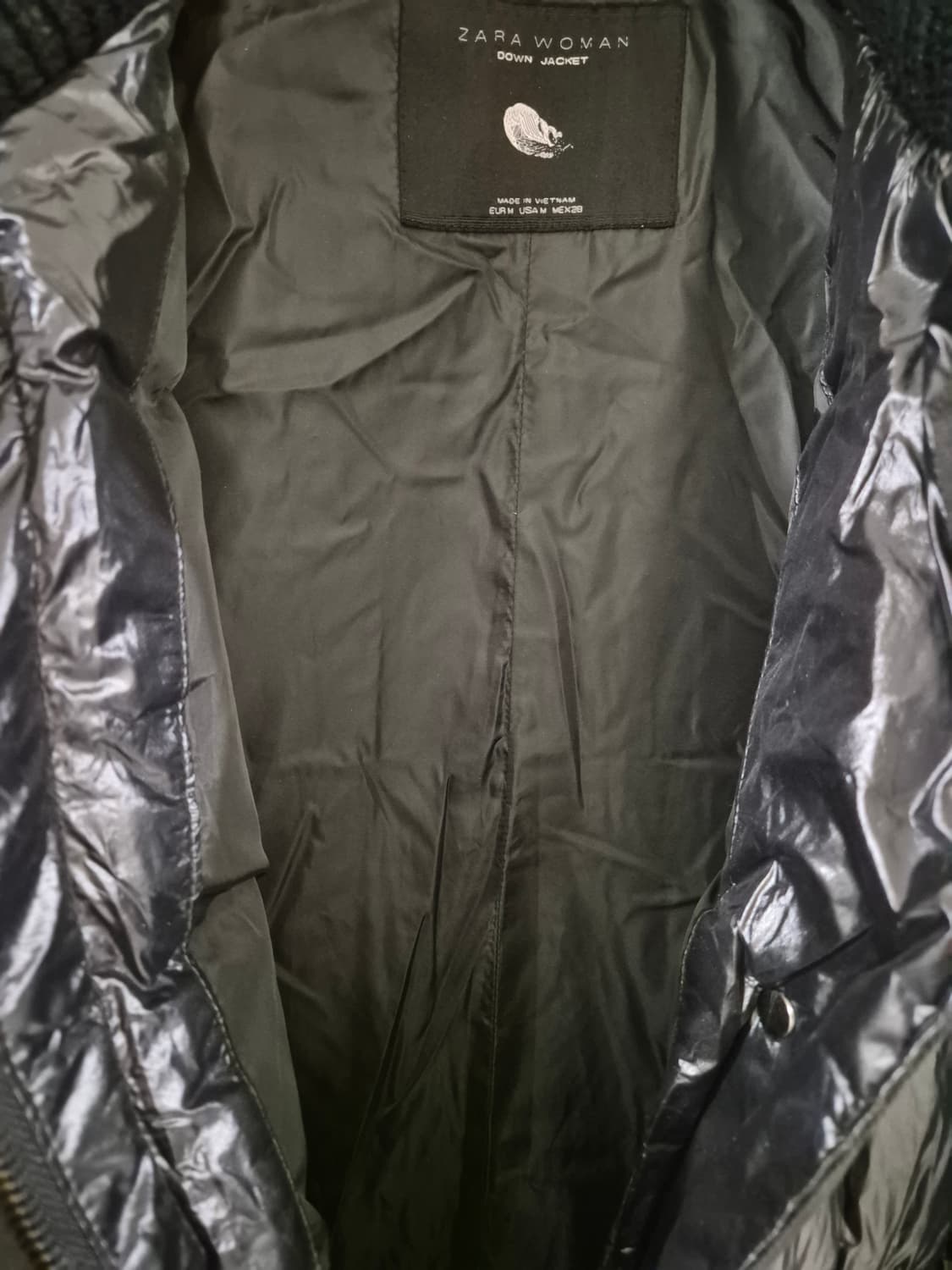 자라 여자 다운롱패딩 상품이미지4