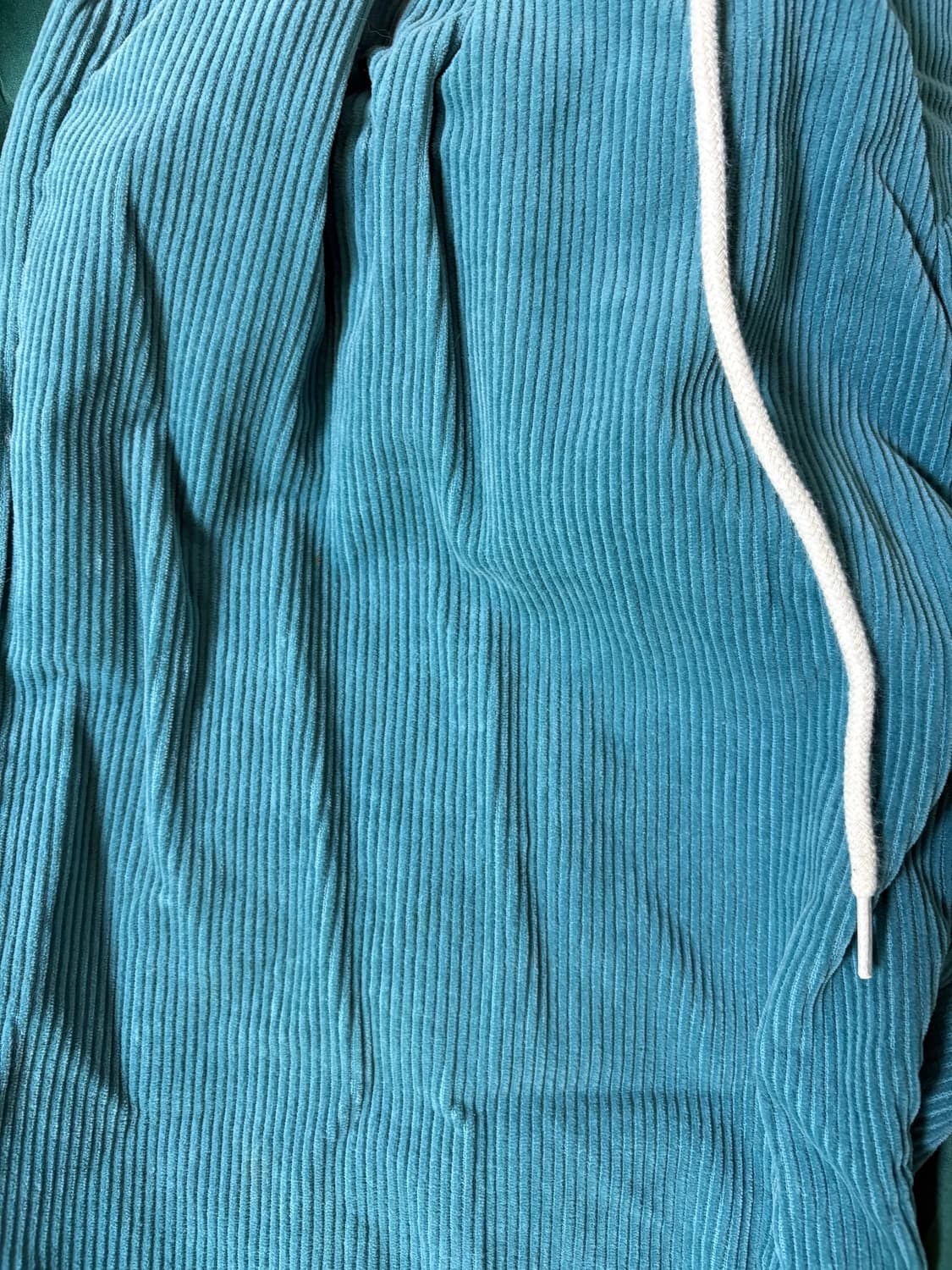 민트색 골지 팬츠 상품이미지3