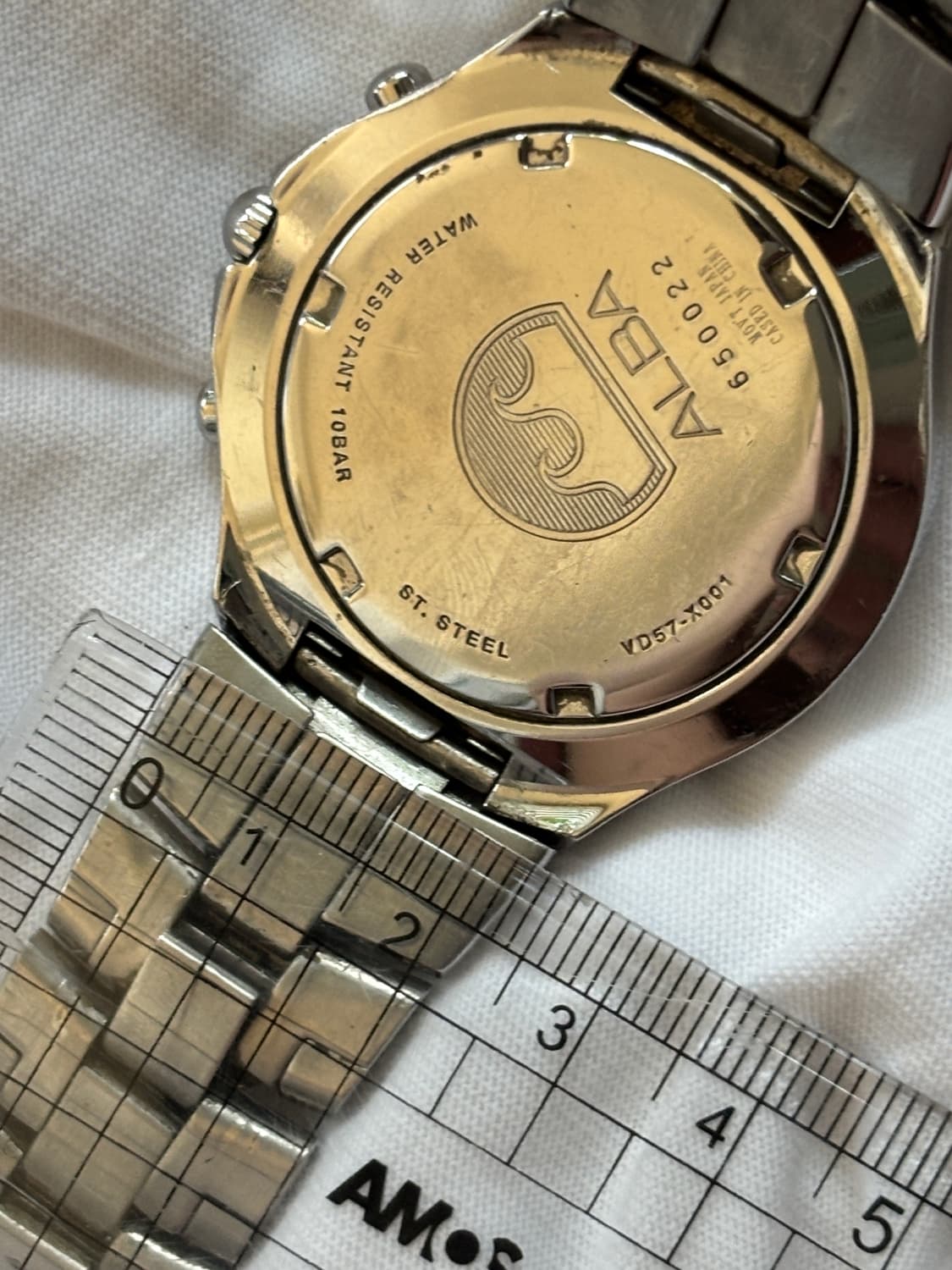 vintage alba metal watch part 상품이미지8