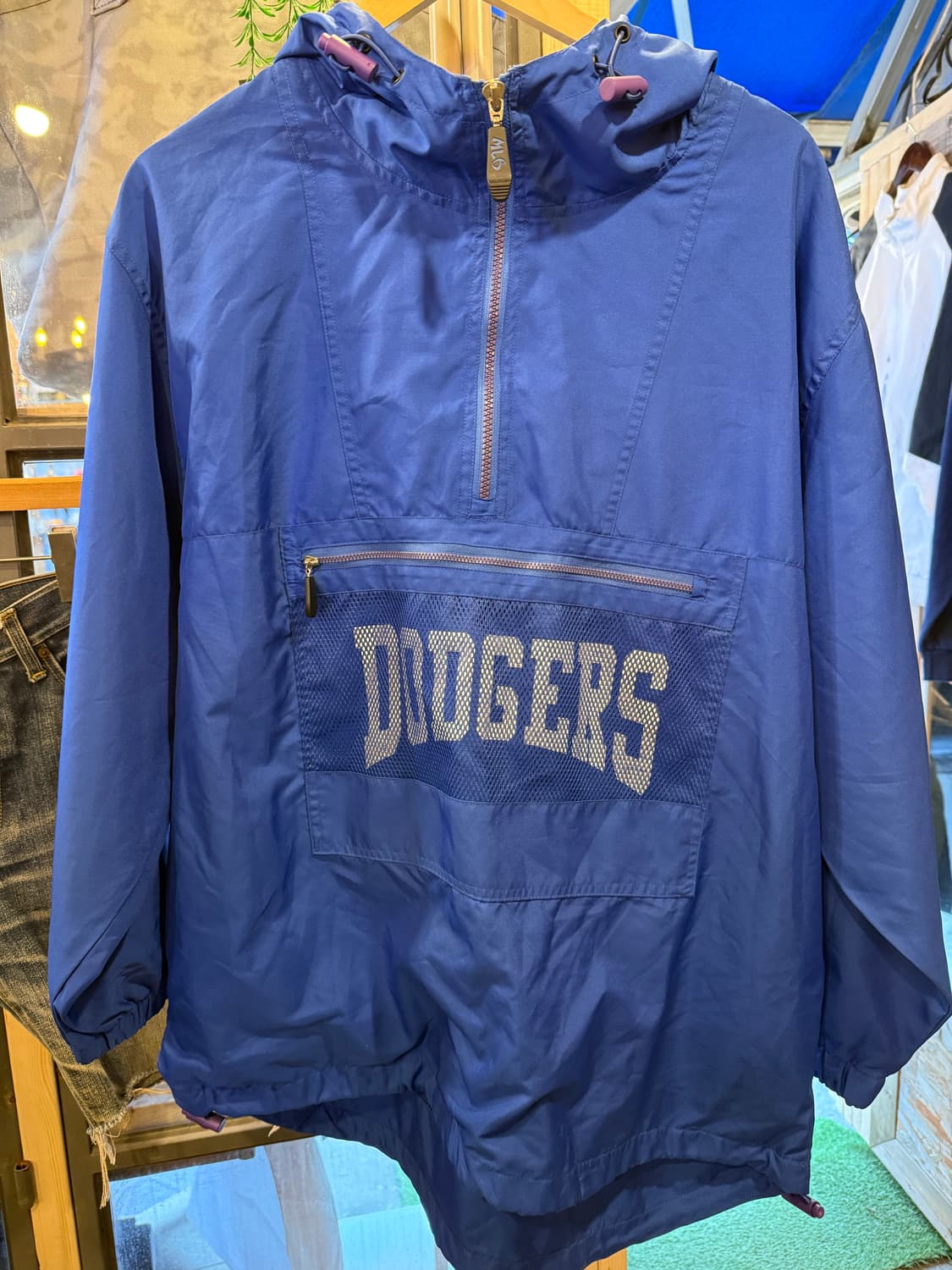 LA 다저스 나일론 풀오버 아노락  상품이미지1