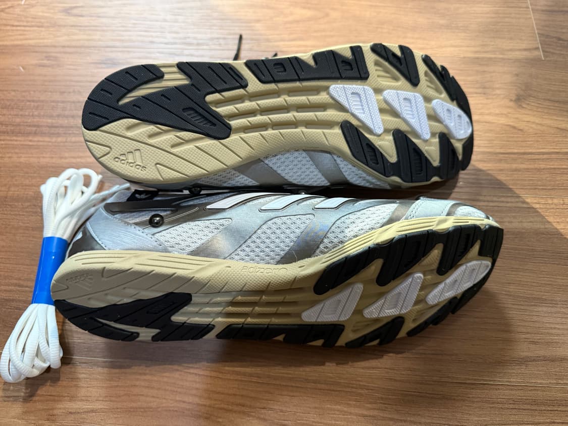 265 새제품 아디다스 송 포 더 뮤트 아디제로 PR 그레이 원 코어 블 상품이미지4