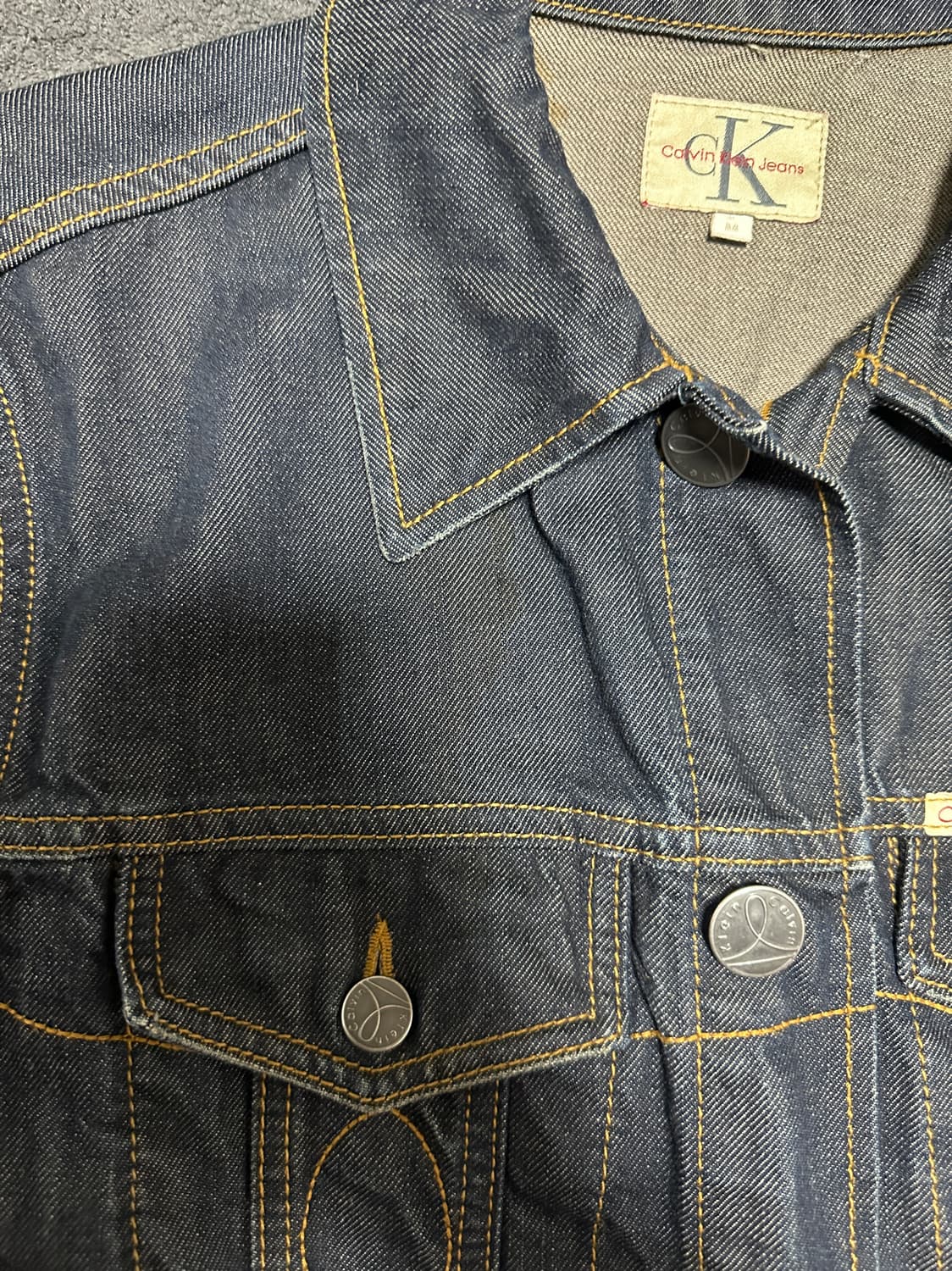 (s~m)캘빈클라인 청자켓 상품이미지3