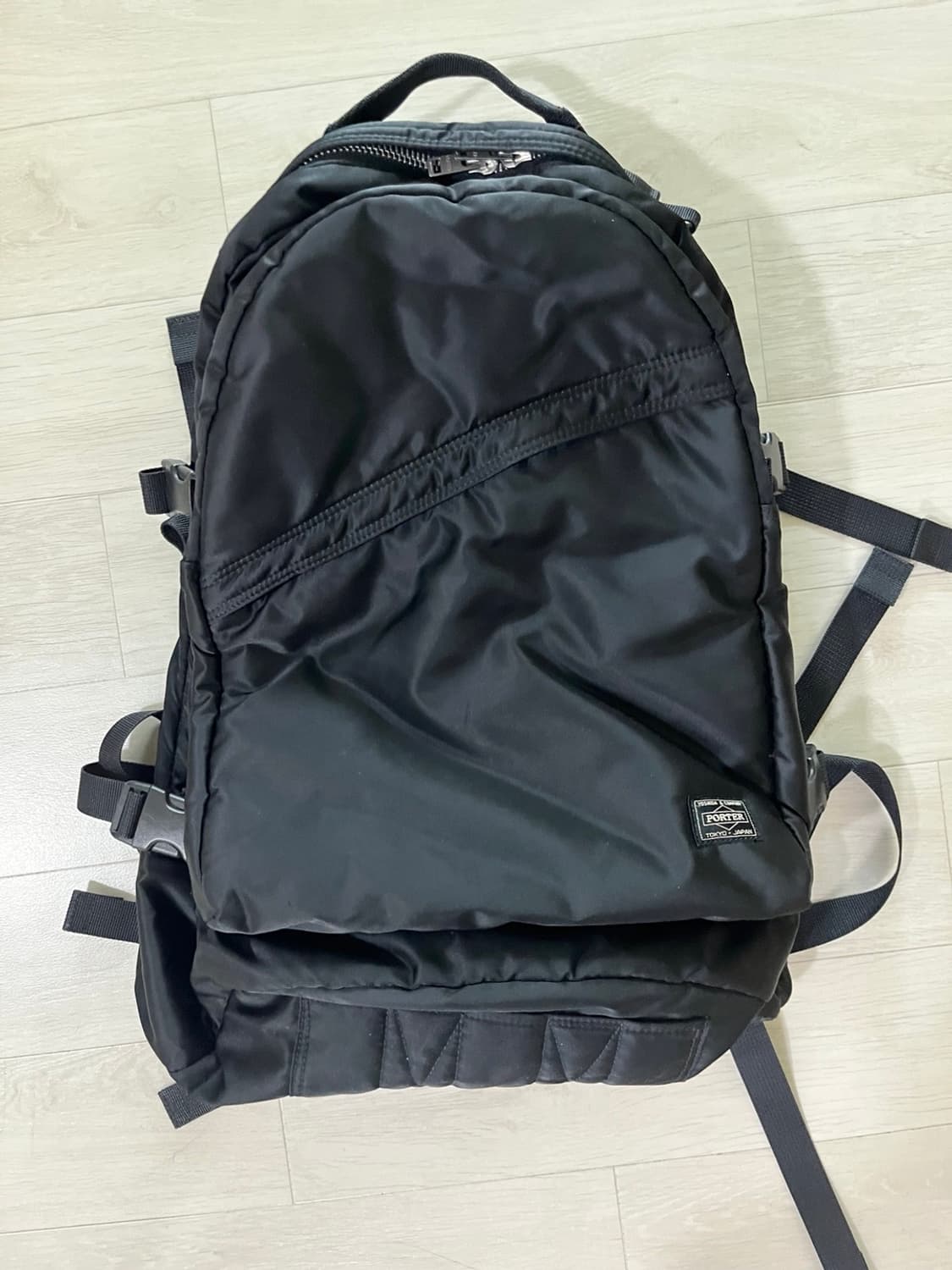 포터 탱커 데이팩 백팩 블랙 XL 상품이미지1