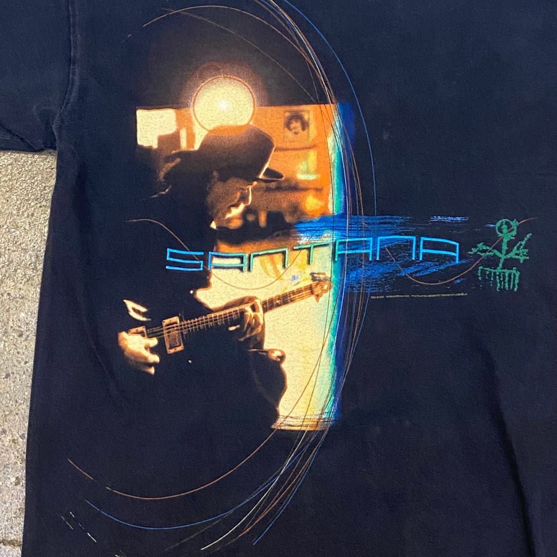 미국 빈티지 산타나 SANTANA 반팔티 락티셔츠 상품이미지3