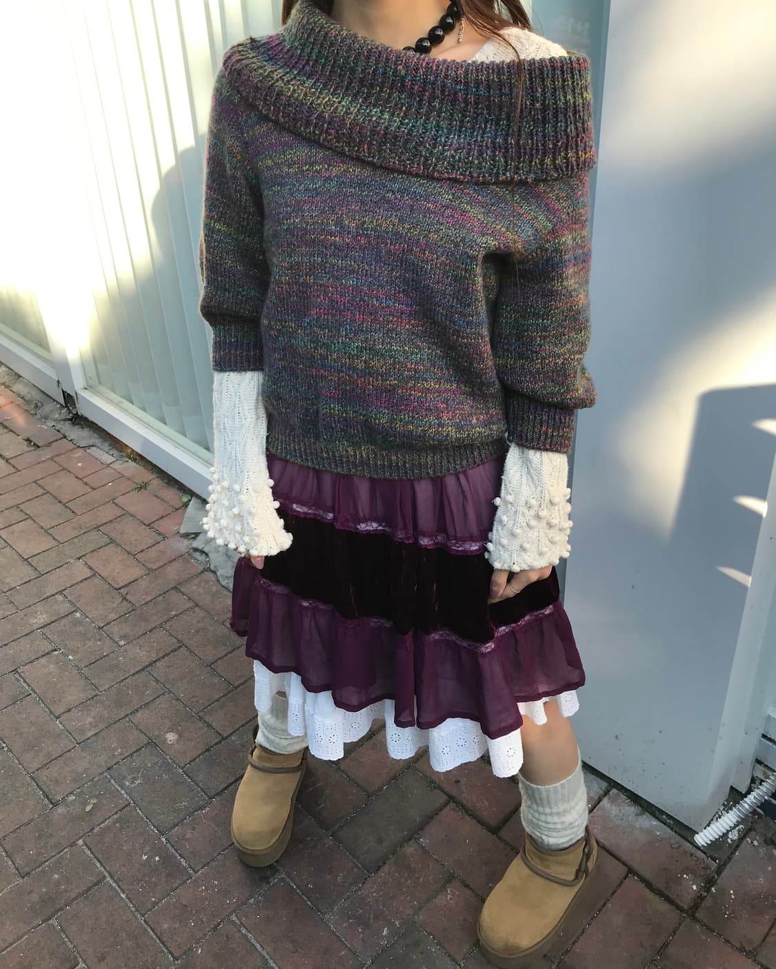 🎀레인보우 원숄더 코디 세트 🎀 상품이미지3