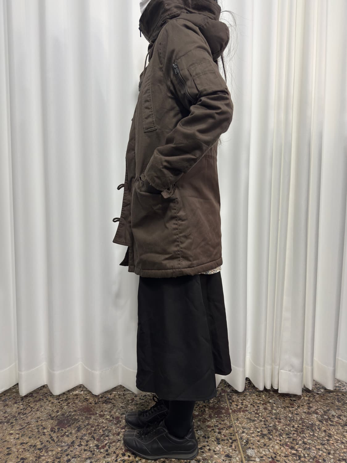 button midi skirt 상품이미지7