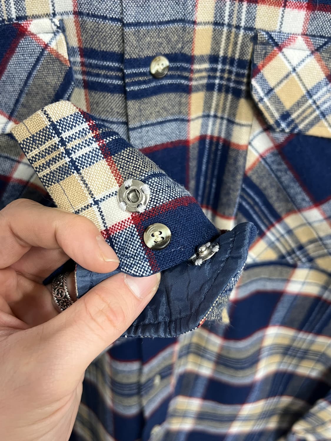 90s, North West Blue Vintage 노스웨스트 블루 플라 상품이미지4