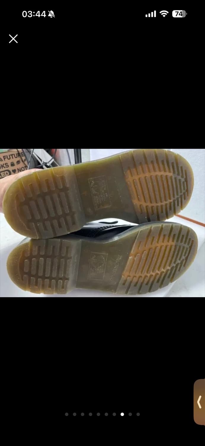 닥터마틴 101 익스포스트 스틸 토 블랙 270mm/uk8 상품이미지7