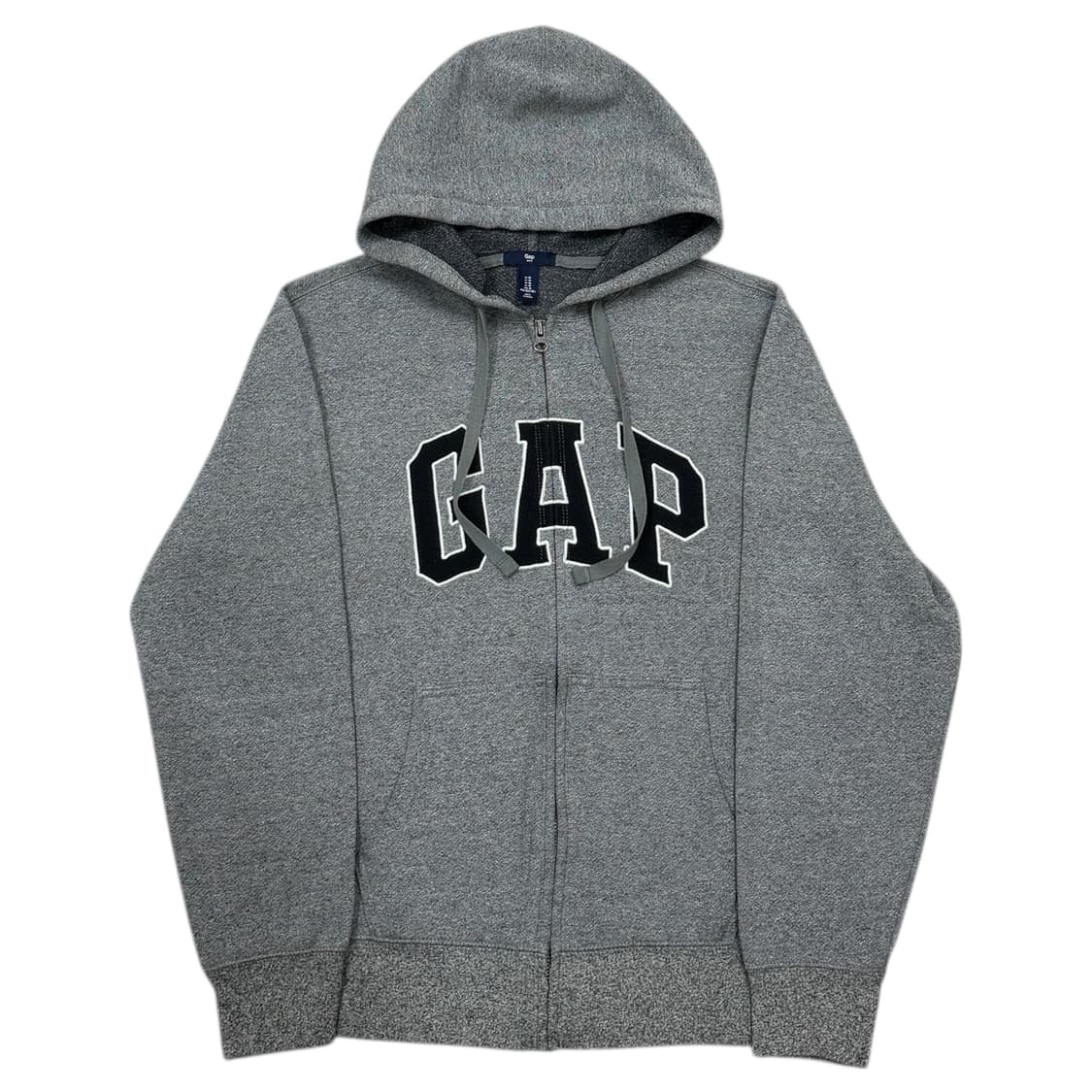 GAP 빈티지 스펠로고 쥐색 그레이 후드집업 자켓 M 상품이미지1