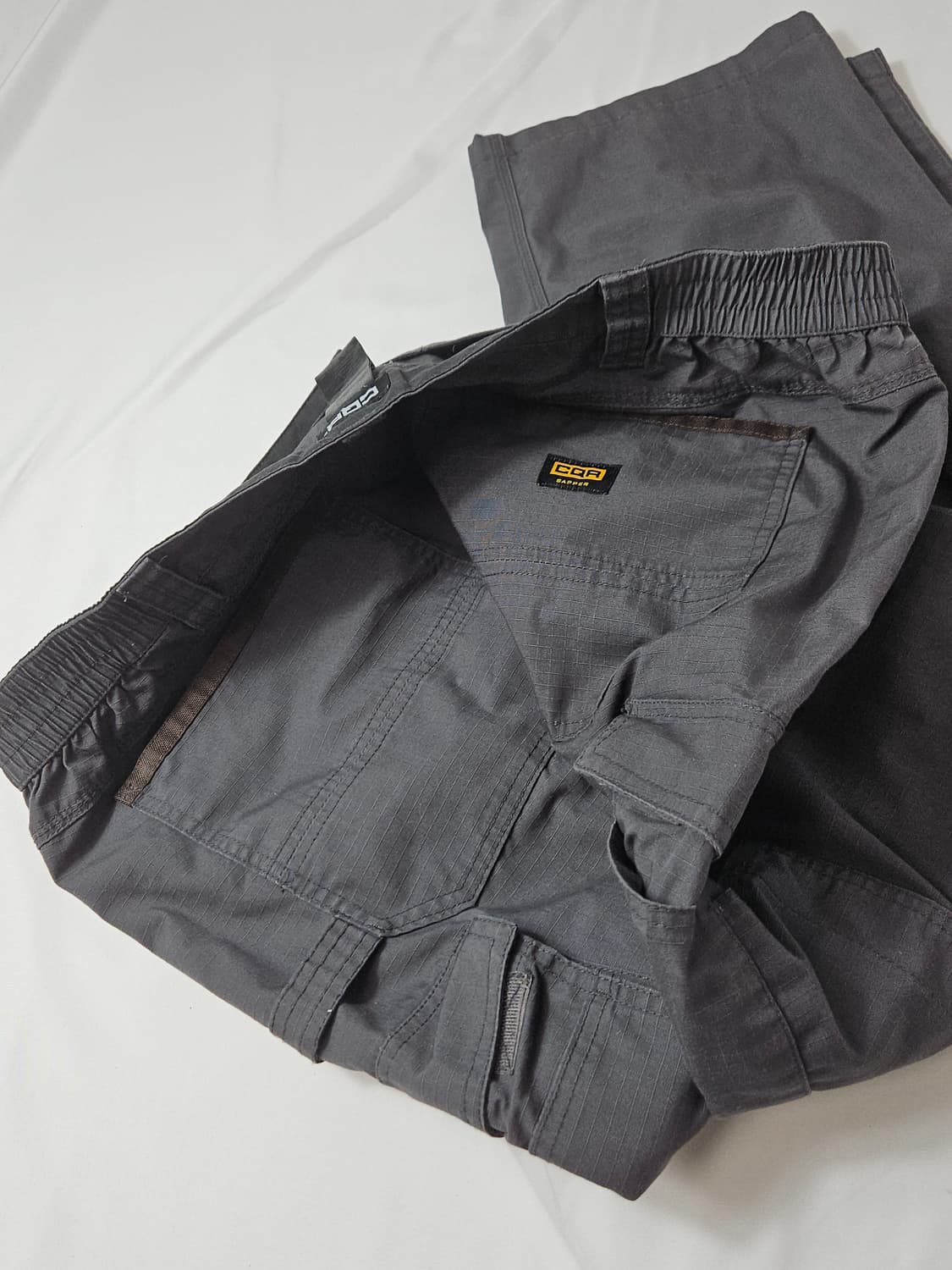 CQR 카모 카고테크팬츠 오버핏 트랙팬츠 우븐 고프코어 42 상품이미지2