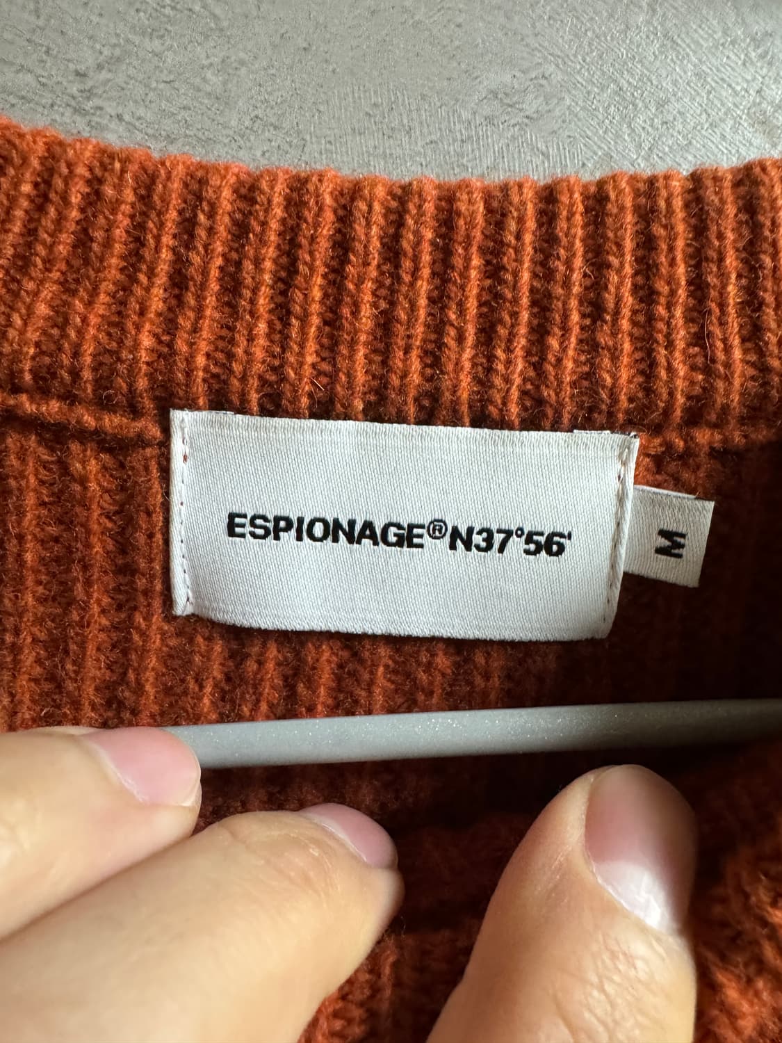 에스피오나지 오렌지 니트 M 상품이미지3