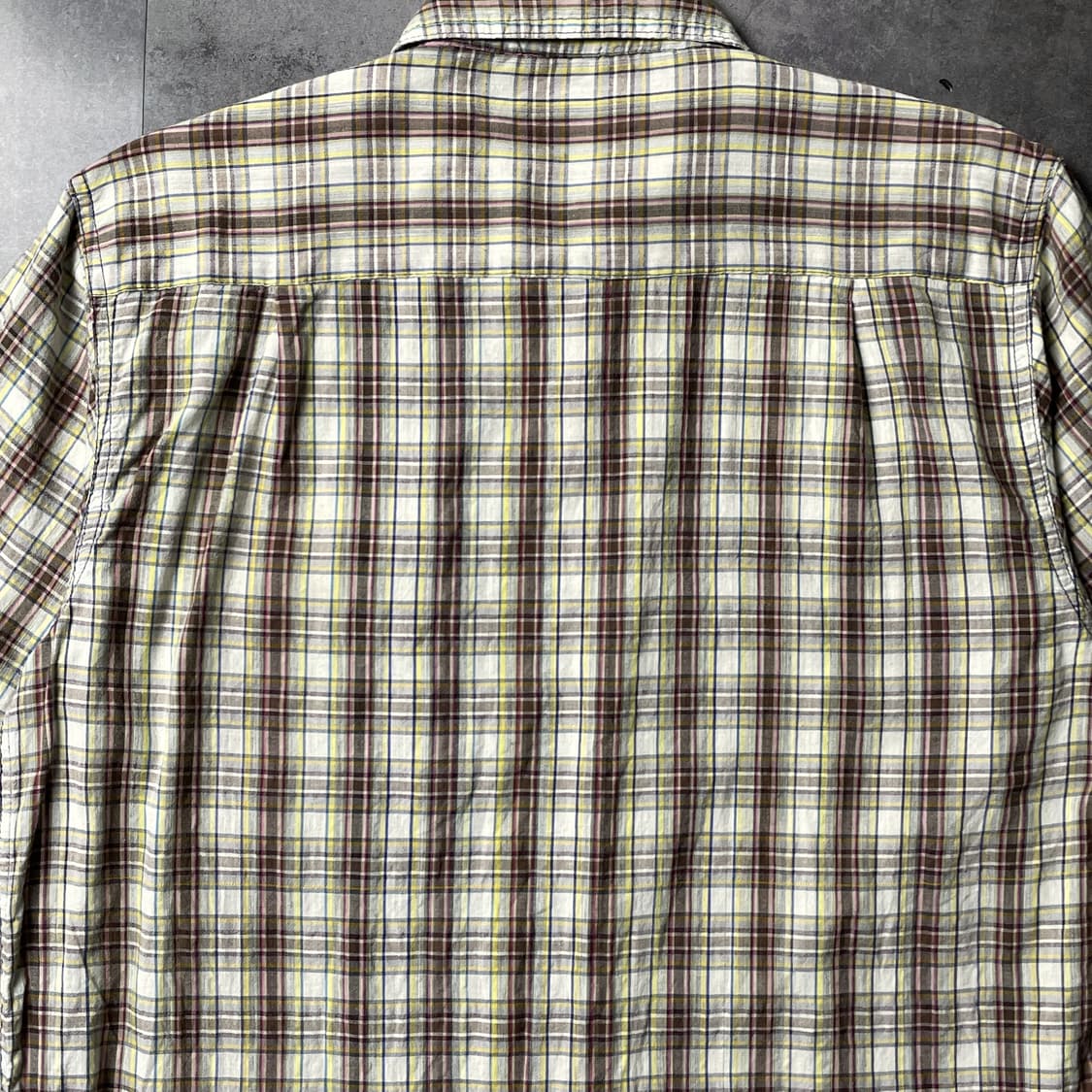 DICKIES 디키즈 빈티지 체크 반팔 워크셔츠 A01117 상품이미지7
