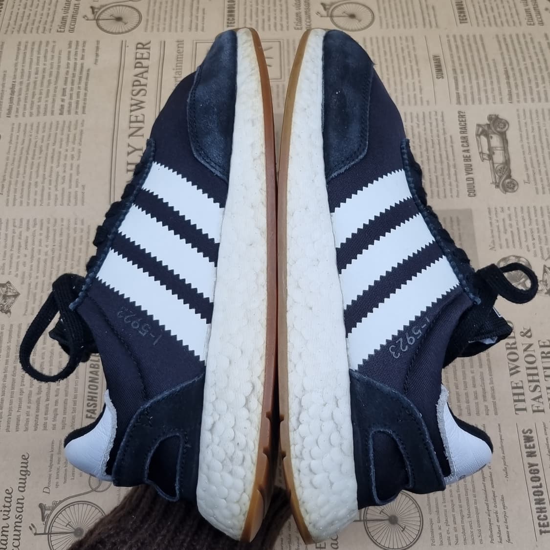 아디다스 I-5923 블랙 스니커즈245 상품이미지5