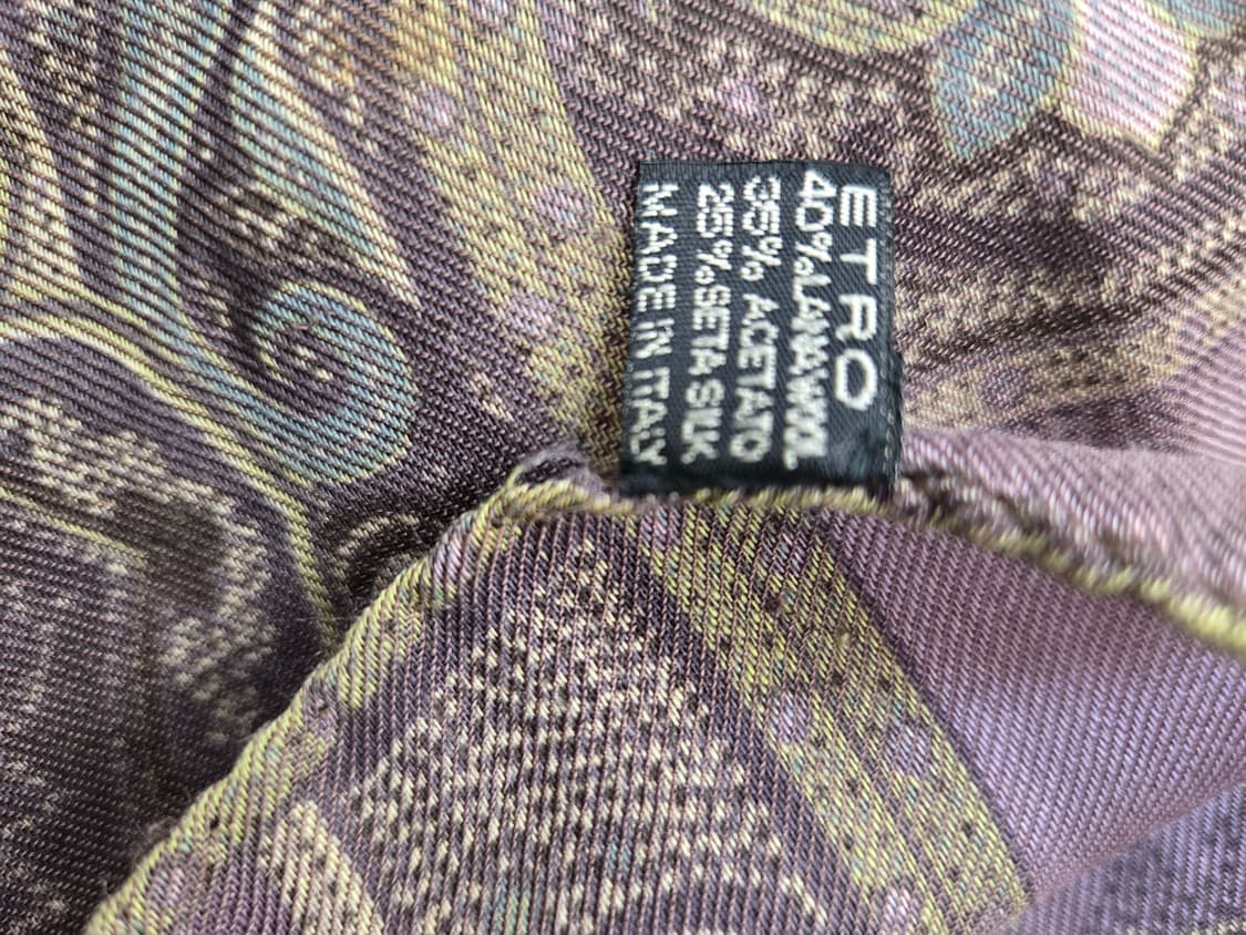 에트로 페이즐리 울실크 스카프 정품 상품이미지2