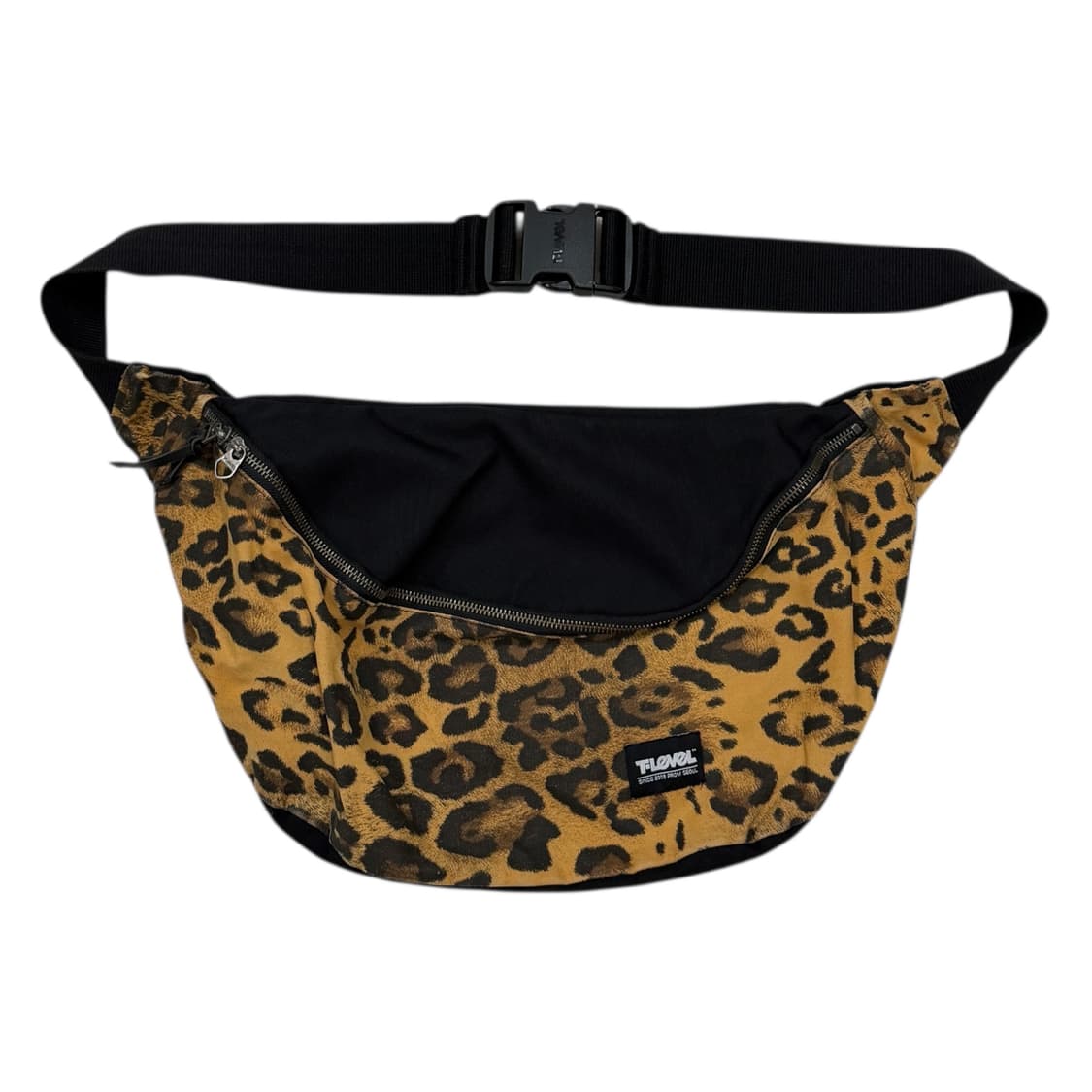 티레벨 레오파드 호피 웨이스트백 힙색 가방 상품이미지1
