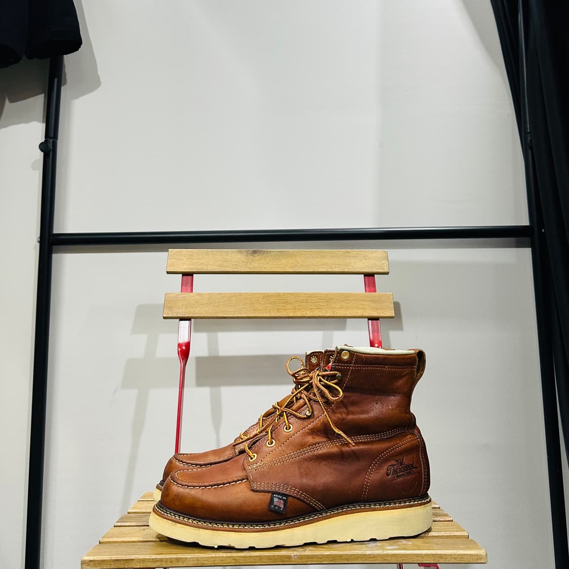 US9.5 275) 쏘로굿 워커 남성 남자 부츠 목토 브라운 상품이미지3