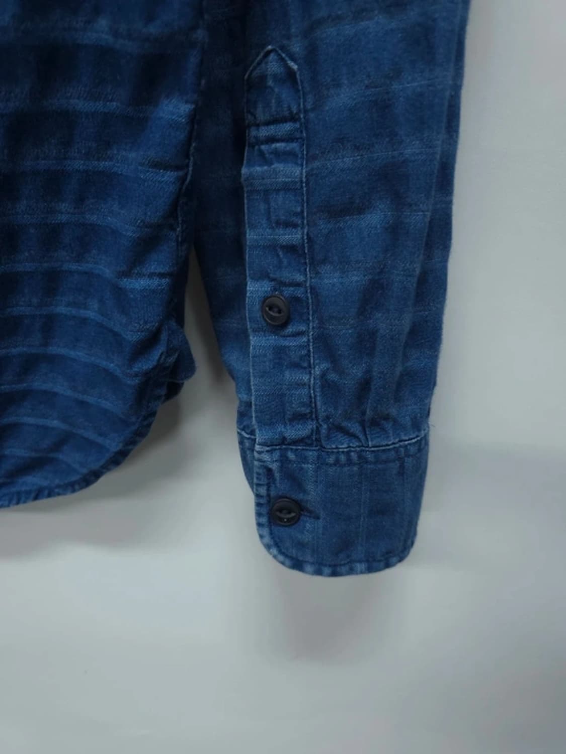 타미힐피거 샴브레이 진청 셔츠 (95) 상품이미지9