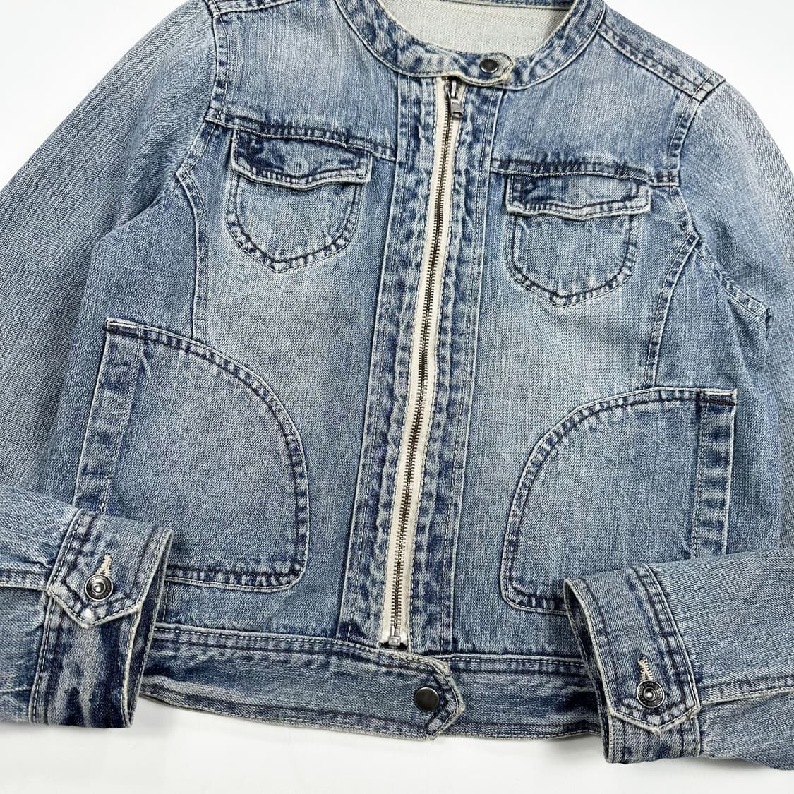  JPN 재팬빈티지 여성 웨스턴 데님 트러커자켓 여성M 상품이미지3