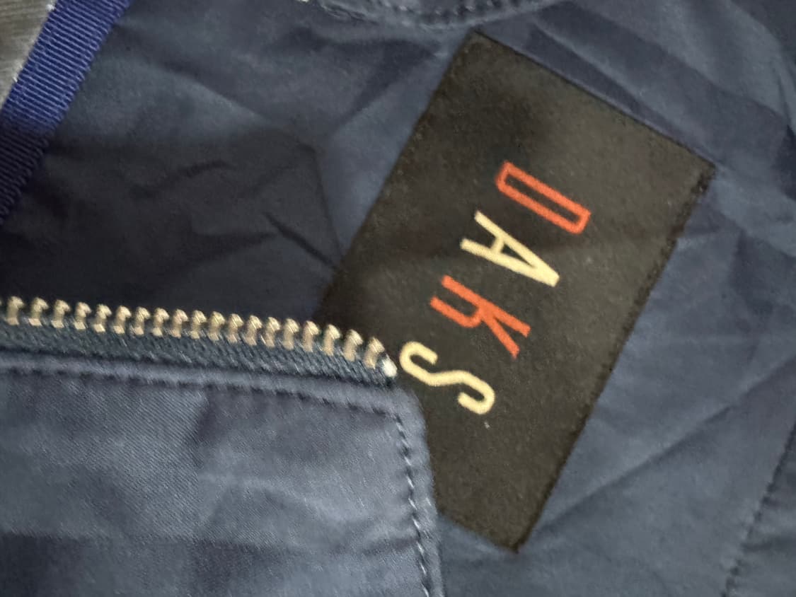 닥스 daks 바림막이 블루종 집업 자켓 L 상품이미지3