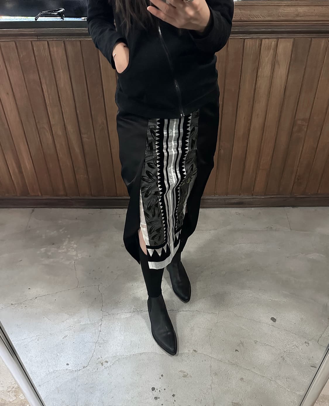 TOGA ethnic high-west skirt 상품이미지2