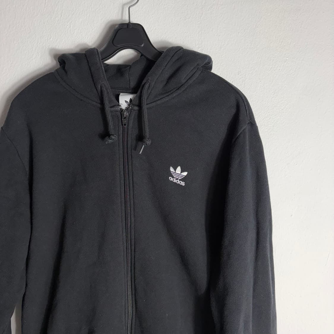 아디다스 블랙 후드집업(2XL) 상품이미지3