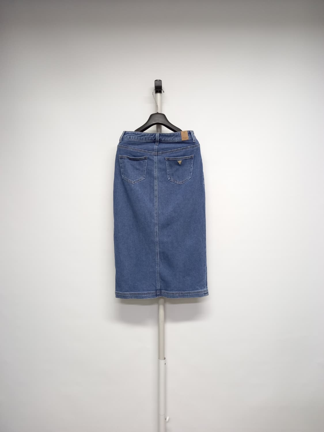 게스 생지 중청 데님 롱 스커트 44 상품이미지2