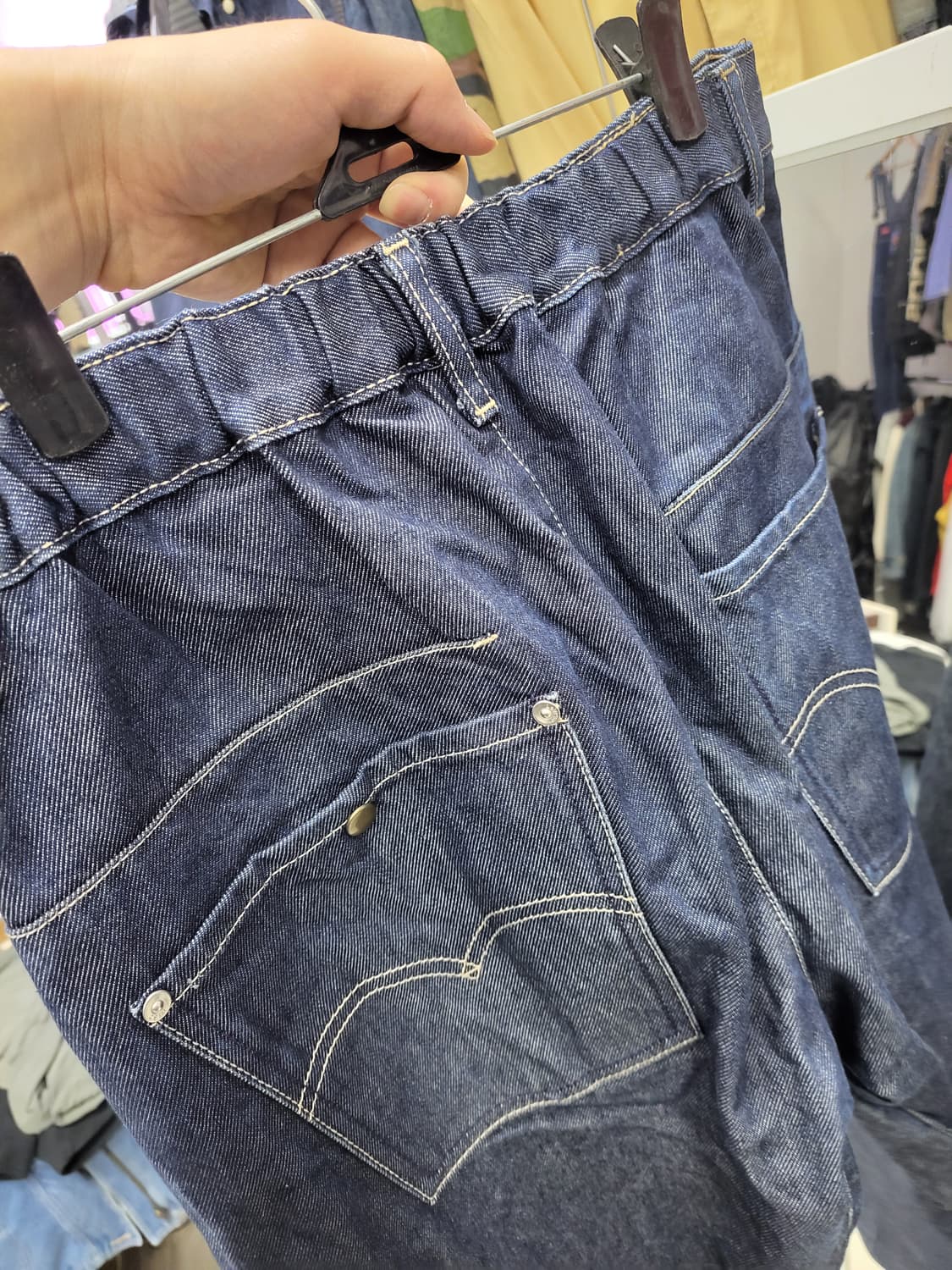 리바이스 엔지니어드진 반밴딩 청바지 m L 상품이미지3