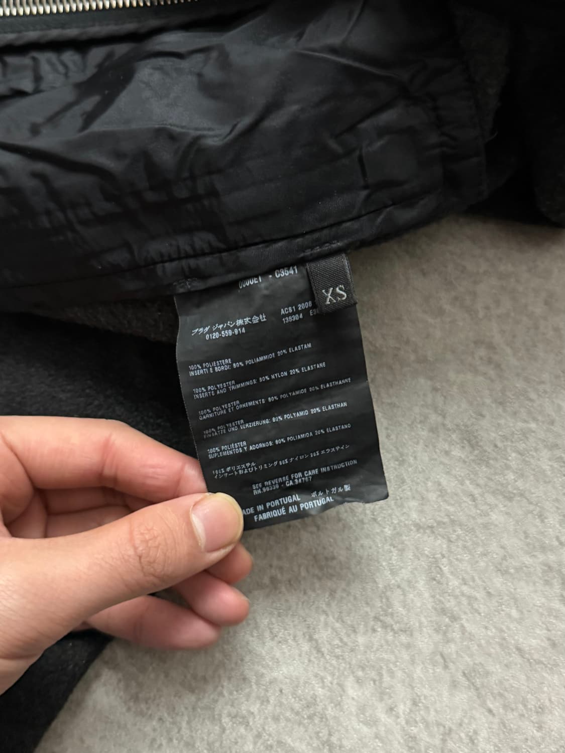 00’S 프라다 바라클라바 닌자 플리스집업 상품이미지8