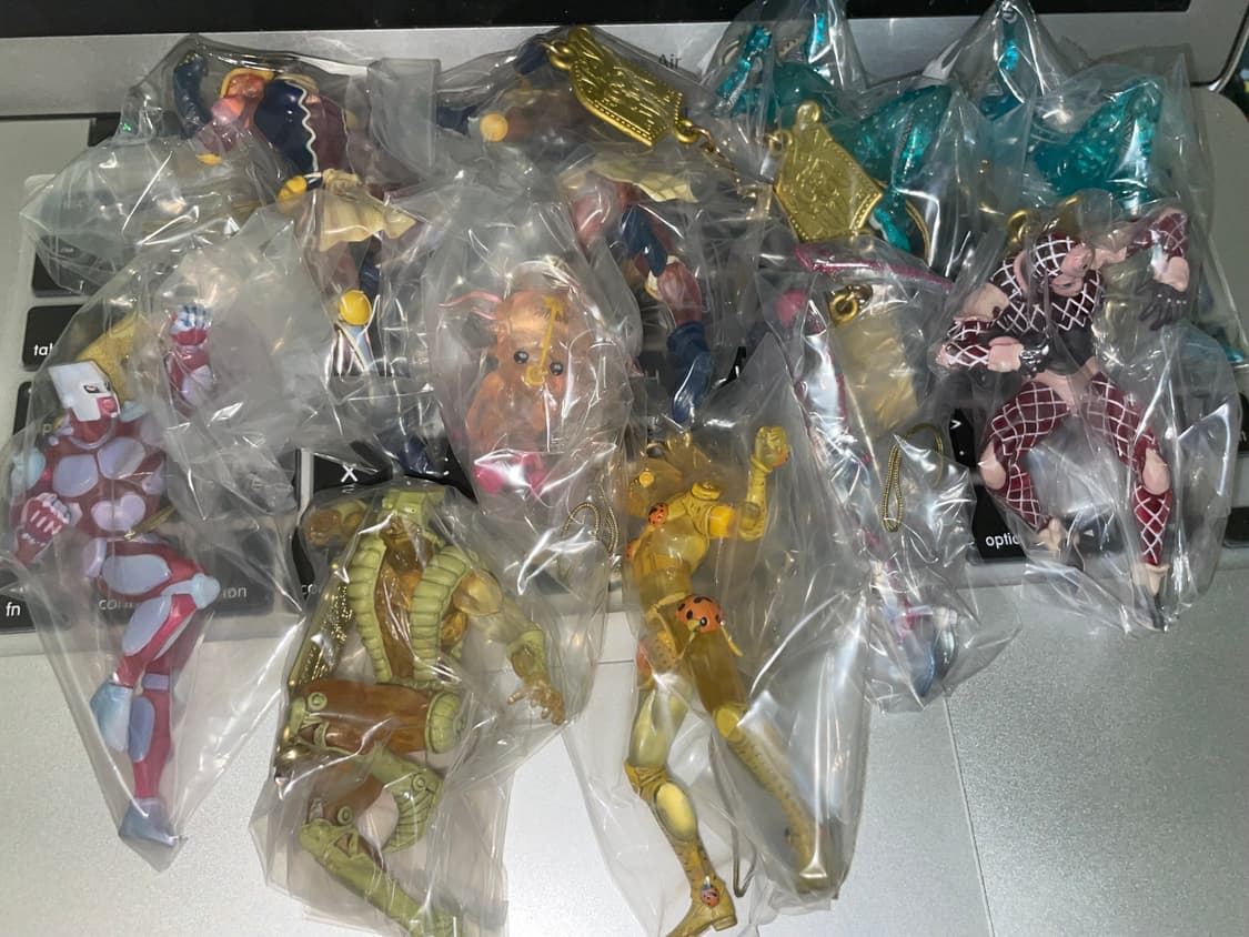 죠죠 스탠드 스트랩 피규어 키링 일괄양도 상품이미지1