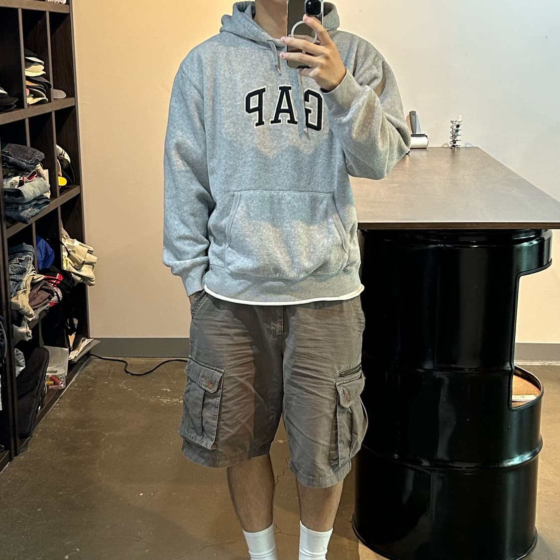 00s 갭 플리스 후디 상품이미지4