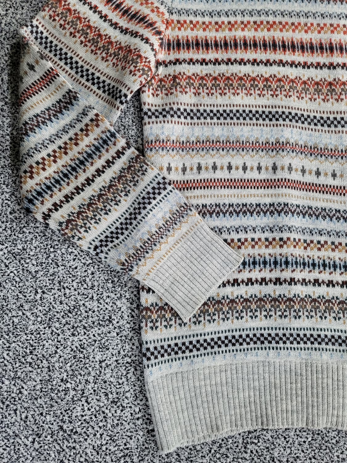 라코스테 패턴 니트 상품이미지5