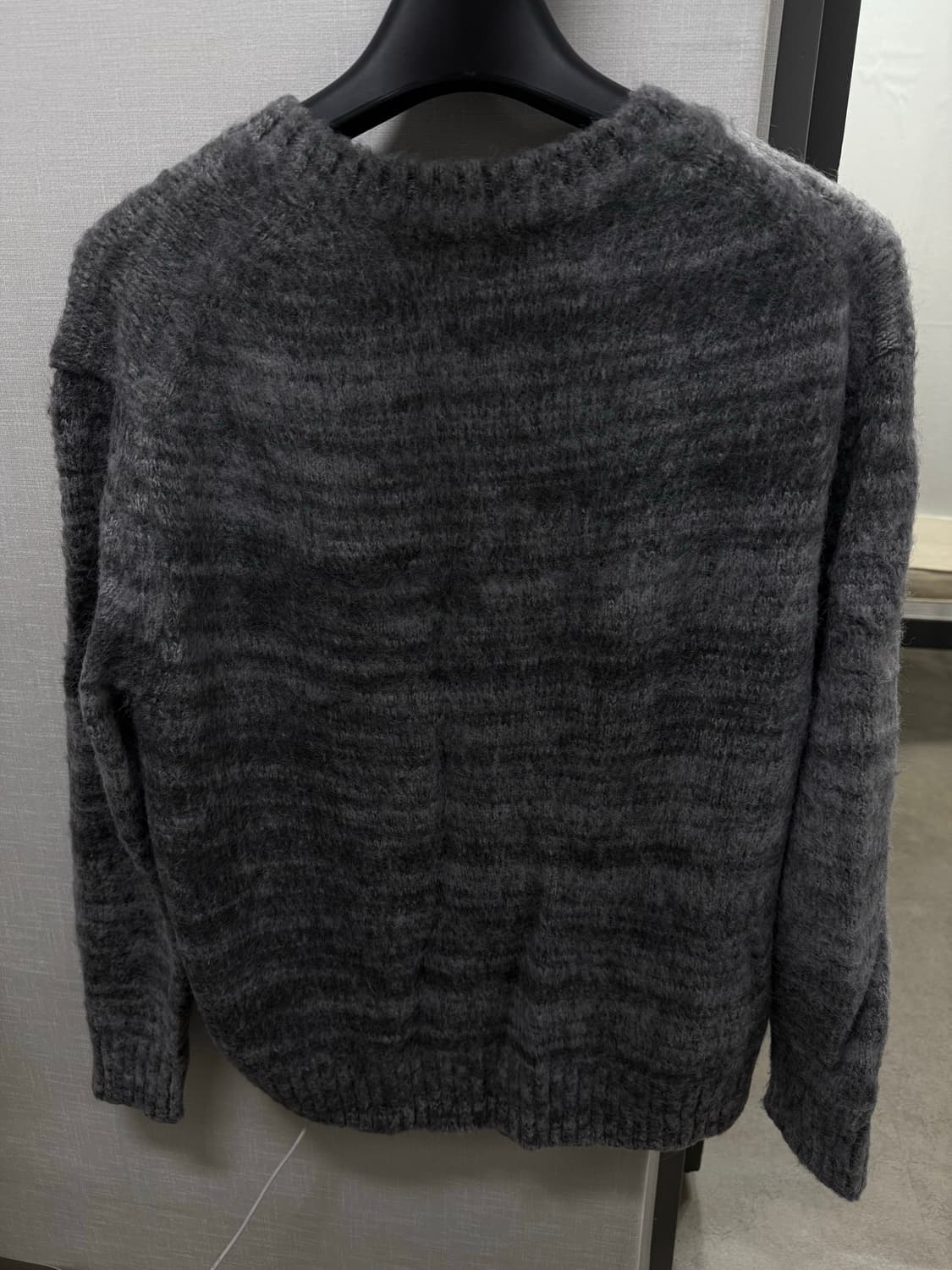 [95] 벨리에 탐 브러쉬드 가디건 포그 그레이 상품이미지2