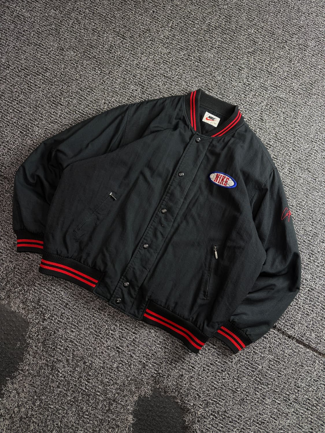90s 나이키 올드스쿨 빅로고 스타디움 자켓 3976 상품이미지1