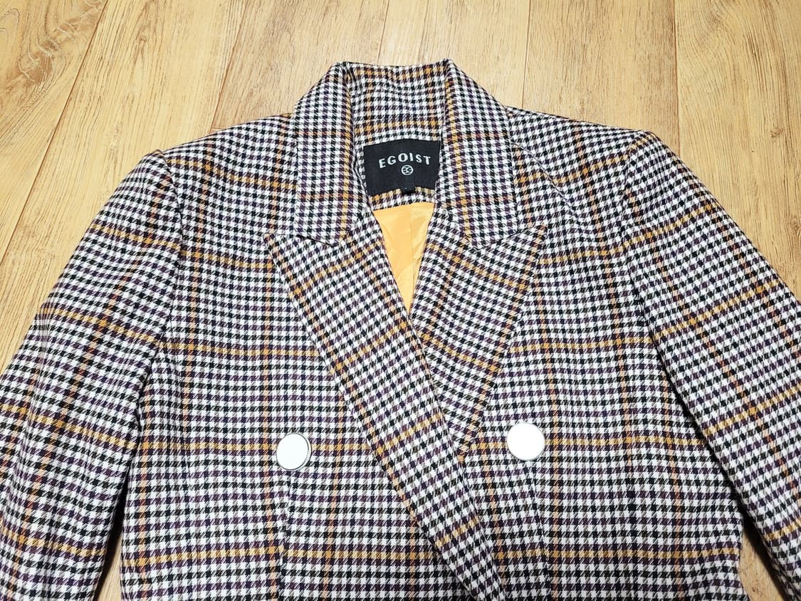 에고이스트(EGOIST) 더블 체크자켓 55-66 새상품 상품이미지4